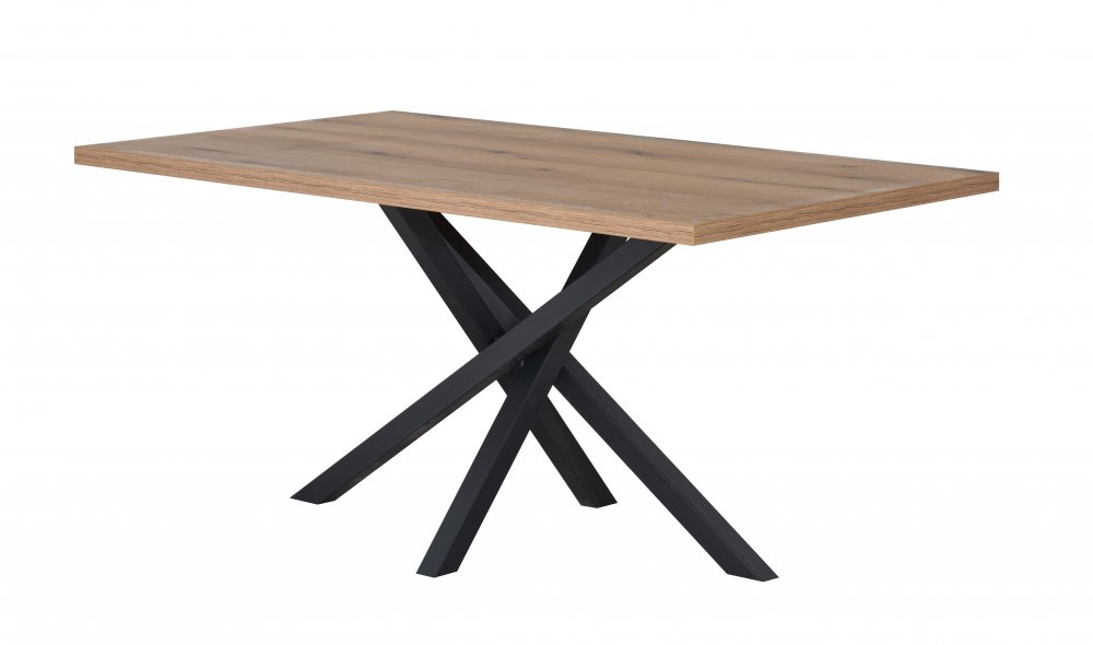 Jídelní stůl PABLO X - dub artisan 140 × 80
