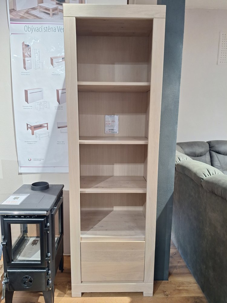 Otevřená police 60 Kopenhagen - dub bělený