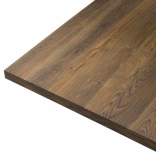 Vystavený jídelní stůl ORLEAN 220 × 90 cm – dub olej tmavý