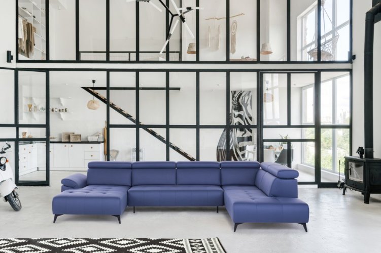 Sedací souprava do U TOGO - modrá