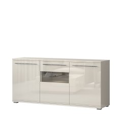 Komoda PIANO K180-3KS/PN béžová lesk Komoda PIANO K180-3KS/PN béžová lesk