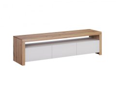 TV komoda NAPOLI - dub artisan/bílá