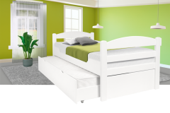 Postel z masivu K1 SOFA 90 - buk