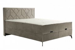 Dvoulůžková postel OMEGA 160 - béžová