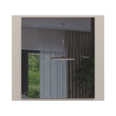 Zrcadlo s osvětlením OPERA - OG/OP - Cashmere lak mat