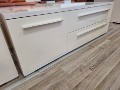Televizní stolek PIANO TV135-1K2F/PN béžová lesk