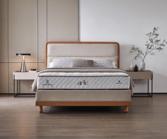 Čalouněná postel ARTE - béžová