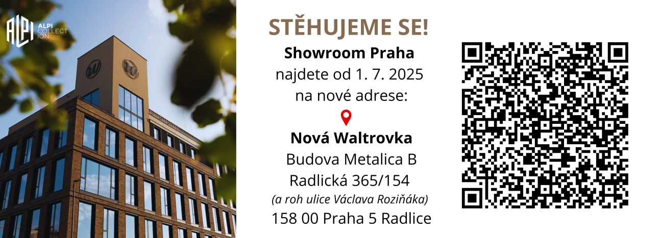 Showroom Praha na nové adrese!