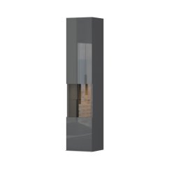 Komoda závěsná ONYX-VK30-1KS/ON antracit lesk Komoda závěsná ONYX-VK30-1KS/ON antracit lesk