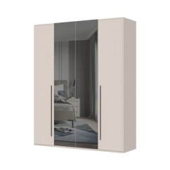 Sestava skříní se zrcadly OPERA - P4-2OG/OP - Cashmere lak mat