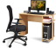 PC stůl Happy - buk