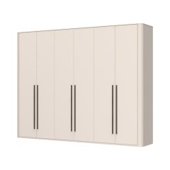 Skříň s osvětlením RONDO - P6R/RO - Cashmere lak mat