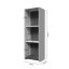 Závěsná vitrína SOFFY - VK-1K/SF - Pepper bílá lak mat