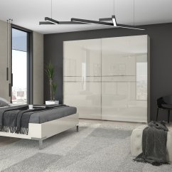 Skříň PIANO - PK231/PN béžová lesk