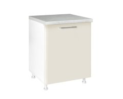 Spodní skříňka IN MDF D 60 1V - béžová lesk