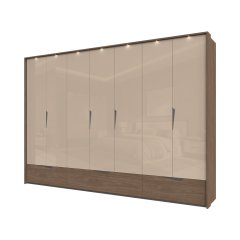 Šatní skříň P73B/LF s osvětlením - 322 × 226 × 60 cm