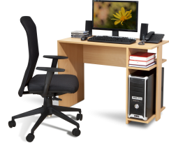PC stůl Happy - buk