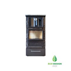 CALISKAN Krbová kamna  s troubou SANA 3D-BOX - černá
