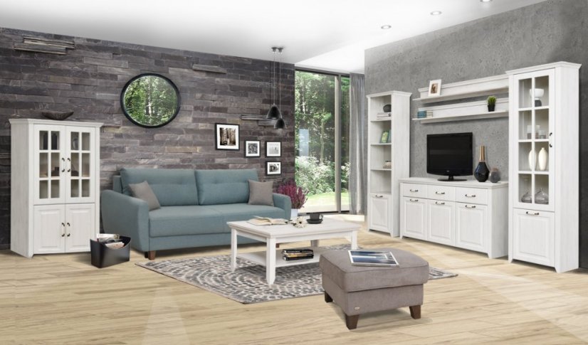 Konferenční stolek RUSTIC - bílá