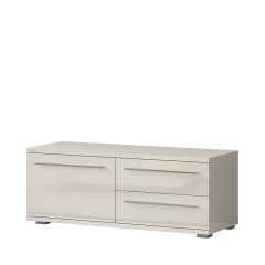 Televizní stolek PIANO TV120-1K2F/PN béžová lesk Televizní stolek PIANO TV120-1K2F/PN béžová lesk