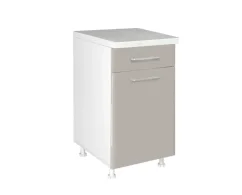 Spodní skříňka IN MDF D 45 KF B - cashmere lesk
