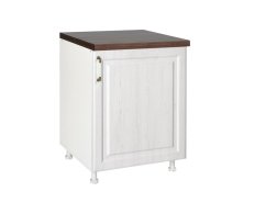 Spodní skříňka Rustic D60 1V - bílá