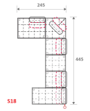 Tahiti S18 - U levá