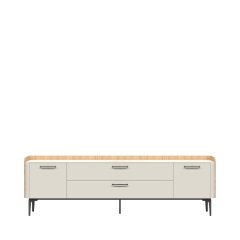 TV komoda AIR - TV209-2K2F/AI - Pepper bílá lak mat