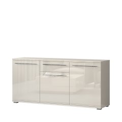 Komoda PIANO K180-3K1F/PN béžová lesk Komoda PIANO K180-3K1F/PN béžová lesk