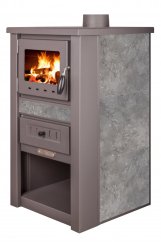 PRO-TERMO Krbová kamna NOVA CERAMIC - šedá