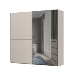 Skříň se zrcadlem OPERA - PK231-OG/OP - Cashmere lak mat