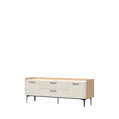 TV komoda AIR - TV175-2K2F/AI - Pepper bílá lak mat
