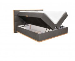 Čalouněná postel MAGNUM - šedá