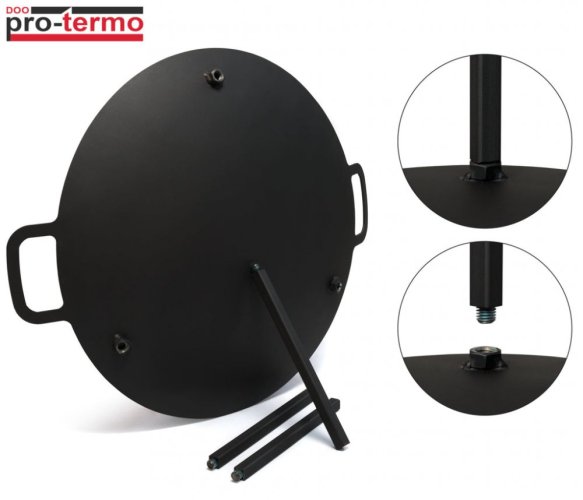PRO-TERMO Grilovací plát malý - INOX