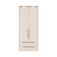 Sestava skříní s rámem a osvětlením OPERA - P22B/OP - Cashmere lak mat