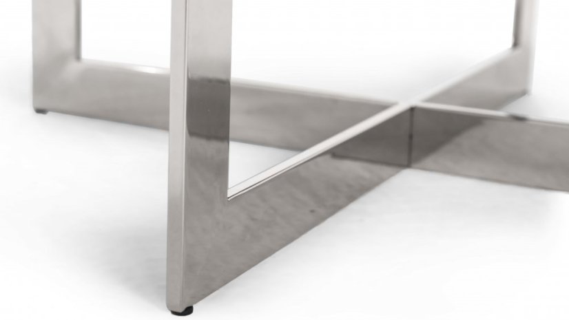 Vystavený konferenční stolek CT 14 – mramor, 70 × 70 cm