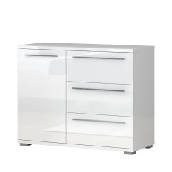 Komoda PIANO - K13/PN bílá lesk