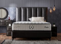 Čalouněná postel PRADA - černá