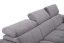Rohová sedací souprava BRISEL - šedá