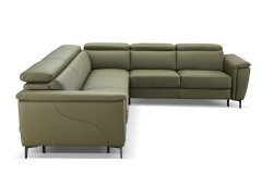 Rohová sedací souprava ORLANDO - olivová