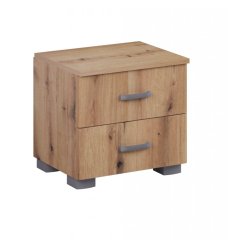 Noční stolek MATIS 2F - dub artisan