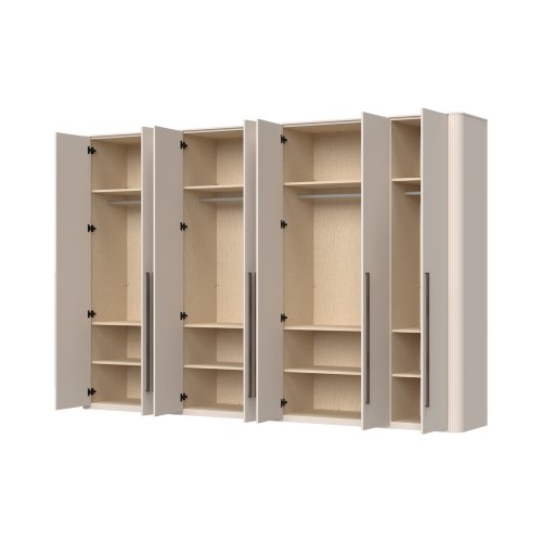 Skříň RONDO - P7/RO - Cashmere lak mat