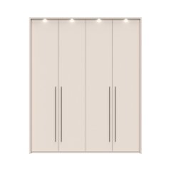 Sestava skříní s rámem a osvětlením OPERA - P4B/OP - Cashmere lak mat