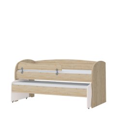 Postel KIKI - KRD1 - buk/bílá