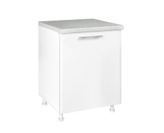 Spodní skříňka IN MDF D 60 1V - bílá lesk