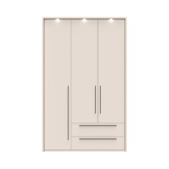 Sestava skříní s rámem a osvětlením OPERA - P32B/OP - Cashmere lak mat