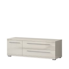 Televizní stolek PIANO TV135-1K2F/PN béžová lesk