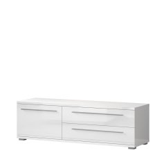 Televizní stolek PIANO TV150-1K2F/PN bílá lesk Televizní stolek PIANO TV150-1K2F/PN bílá lesk