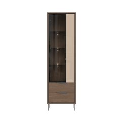 Vitrína V60-2K2F/LF - 59x202x40 cm