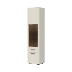 Vitrína AIR - V50-2KS/AI - Pepper bílá lak mat